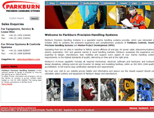 Tablet Screenshot of parkburn.com